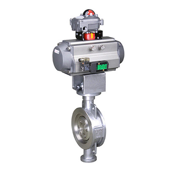 D673X、F系列 氣動(dòng)對(duì)夾式蝶閥